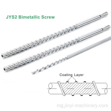 Bimetallic Screw PTA ho an&#39;ny milina Husky Milacron Toshiba